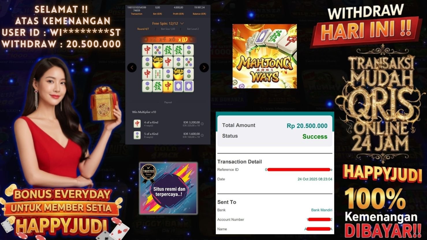 HAPPYJUDI JACKPOT SLOT MAHJONG WAYS